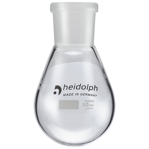 Evaporating flask 50 ml w. NS29/32