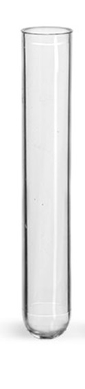 [6230885] Test tubes 10 ml PS, cylindrical, 16 x 100 mm