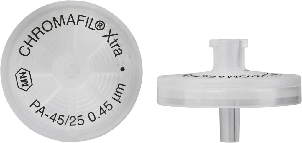 Syringe filter, Macherey-Nagel CHROMAFIL Xtra, PA, Ø25 mm, 0,45 µm, 100 pcs
