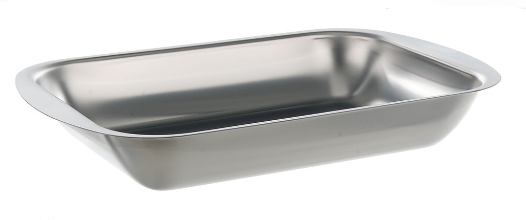 Metal bowl, stain. steal 18/10, 385x280x65mm