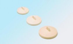 Crucible lid, porcellaine, for crucible Ø 25 mm