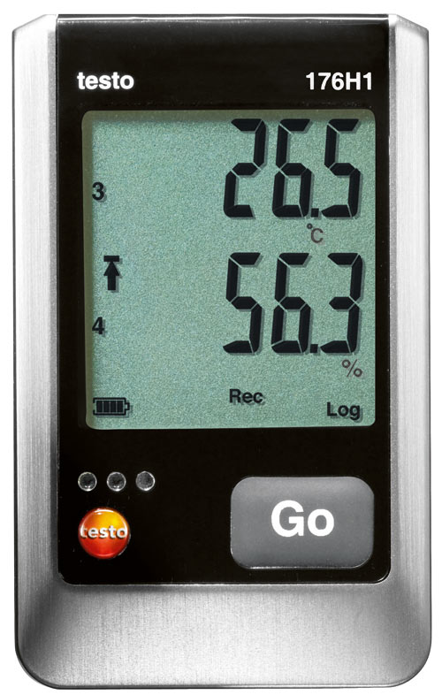 Testo 176-H1 Temp + RH Datalogger