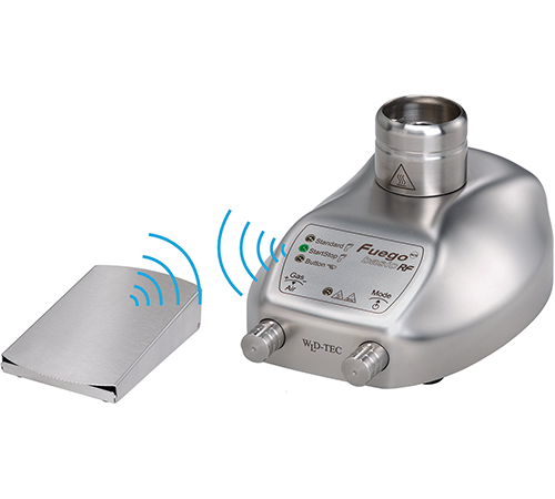 Laboratory gas burner Fuego SCS basic RF with inte