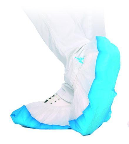 Shoe cover, Frans Mensch HYGOMAT PP/CPE, length 440 mm, 70 pieces
