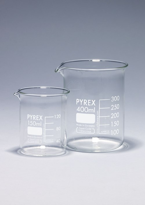 [6258182] Beaker 600 ml, l.f. Pyrex® borosilicate glass