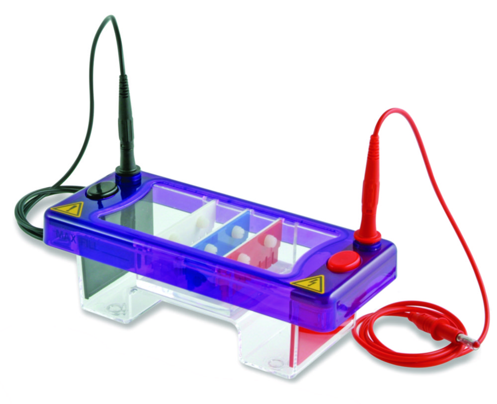 multiSUB mini, 70x70 mm w/UV tray, 8 sample combs