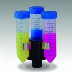 Vert. high speed tube holder, 3x50ml,Vortex Genie®