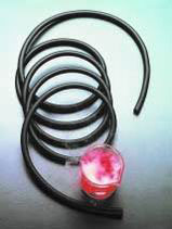Viton tubing 6 x 2 mm