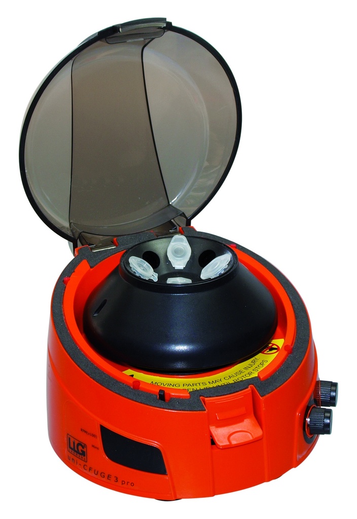 LLG-uniCFUGE 3 pro, with rotor for 8x1.5 ml tubes