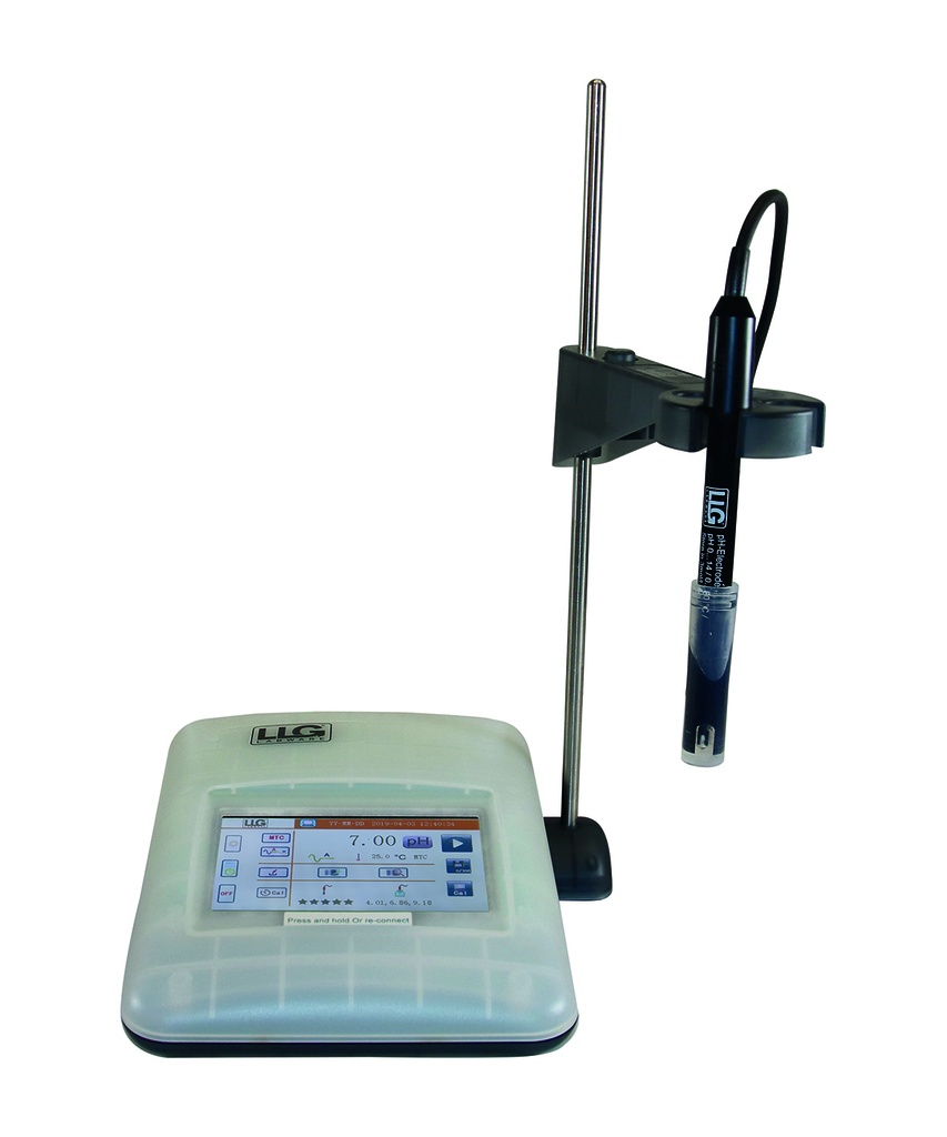 [6263601] pH meter, LLG pH meter 7, w. electrode and accessories