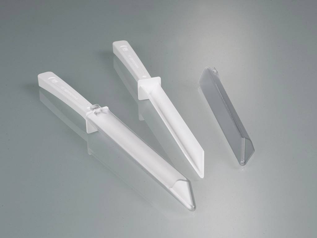 SteriPlast spatula, sterile, PS, white, 263mm