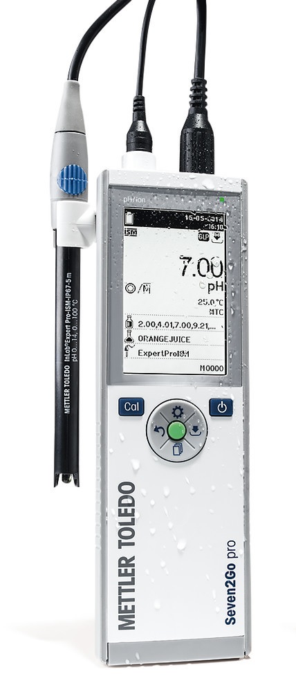 [6265259] pH/Ion meter, Mettler-Toledo Seven2Go Pro S8-Std-Kit, with electrode