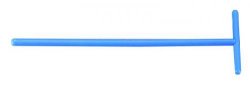 LLG-Spatula, T-shaped, ABS, blue, sterile, 50x10