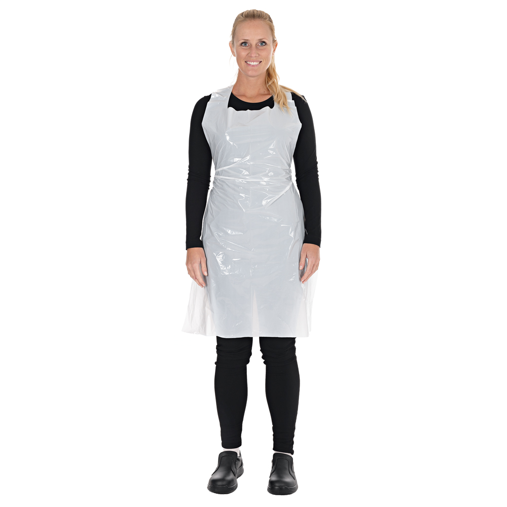 Protective Apron, Franz Mensch LDPE, 125x70 cm, 100 pieces