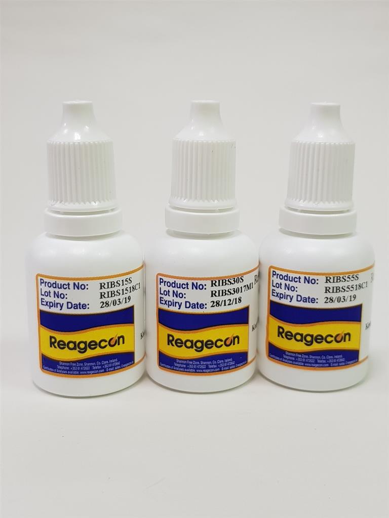 Refractive Index Standard, Reagecon, 1,34325 nD, 20 °C, 15 mL