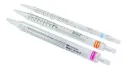 [6265883] Serological pipette, LLG, short, PS, 25 mL : 0,5 mL, sterile, red, filtered