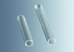 Durham tubes 50x6mm without rim, soda lime glass