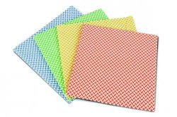Universal tissue green/white 38x38 cm