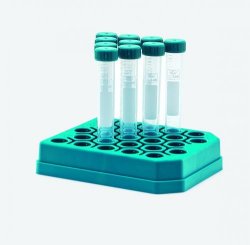 Rack for centrifuge tubes 15mm PP, 5x5 places