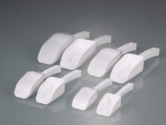 LaboPlast sample scoop 250 ml w/o lid, PS, white