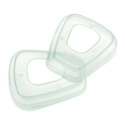 [6269587] Filter retainer, 3M 501, reusable masks, combination of 2 filters