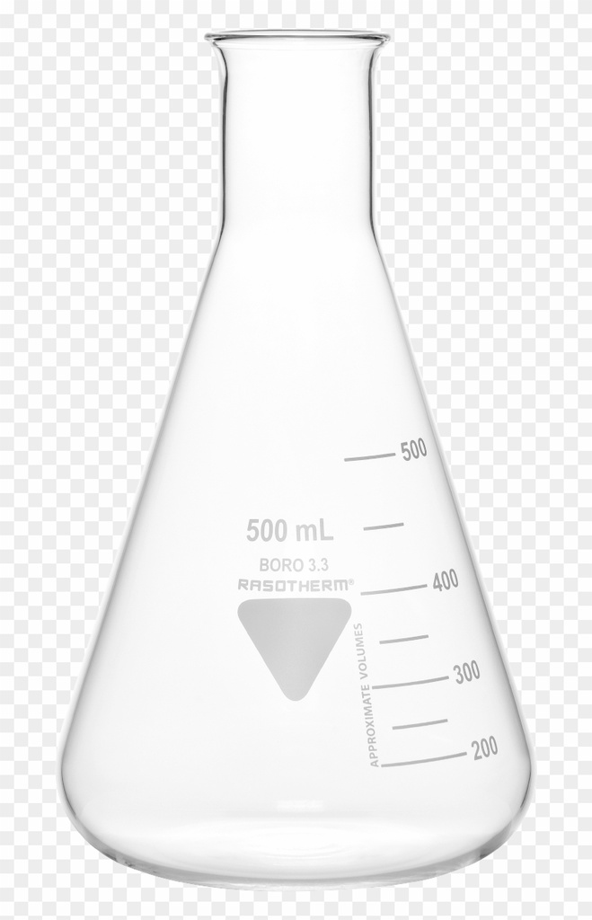 Erlenmeyer flasks, narrow neck, 3000 ml