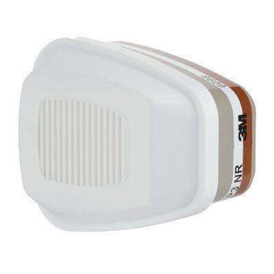 Gas-, vapour-, and particle filter, 3M 6098, AXP3 NR, combi, bajonet, organic vapor