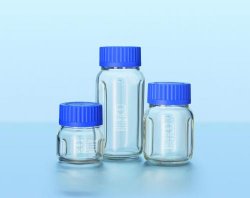 Baffled wide mouth bottle, DURAN, GLS80, 250 ml