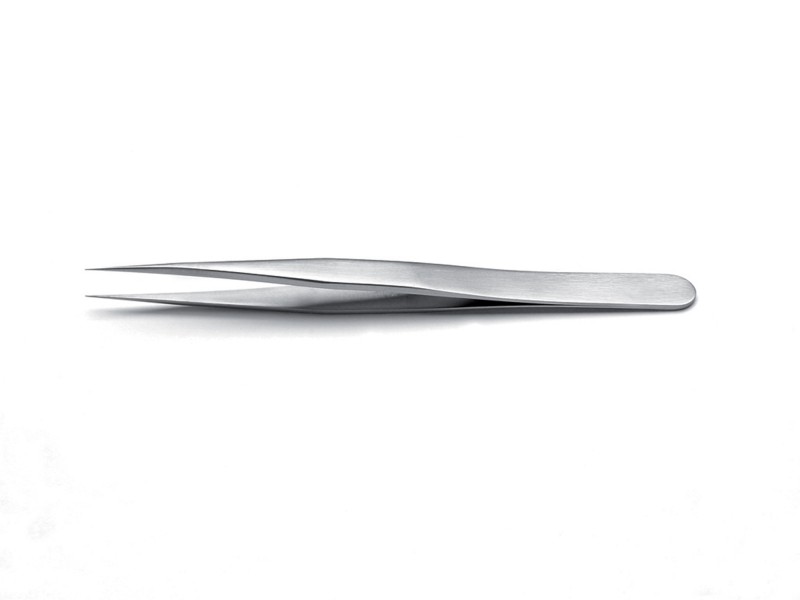High precision tweezers type 3.SA, sharp, 120 mm