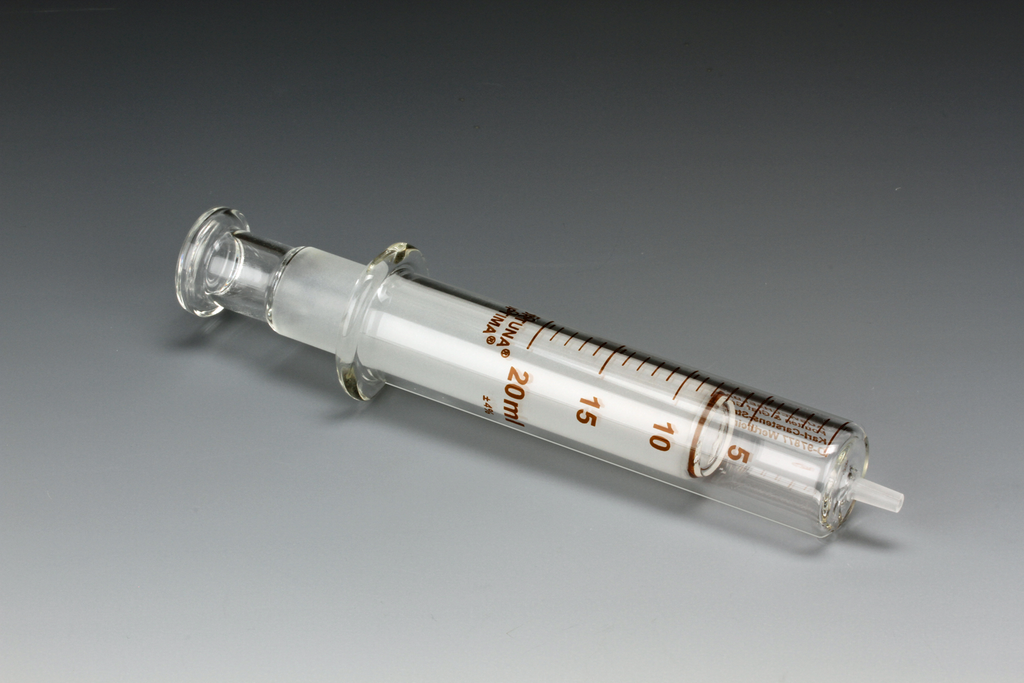 LLG-Glass-Syringe, 2ml, with glass LUERSLIP