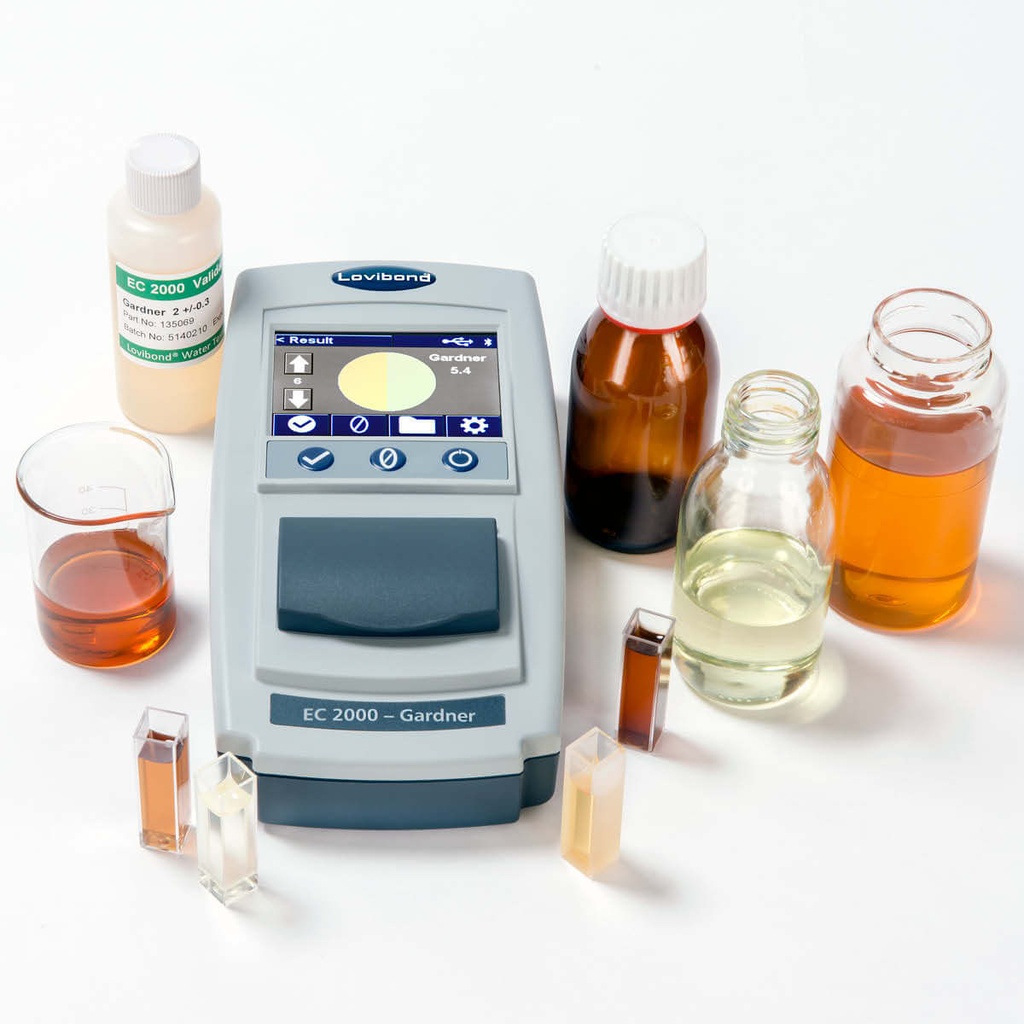 [6282214] Colorimeter, Lovibond EComparator EC 2000, Gardner 0-18, Rosin
