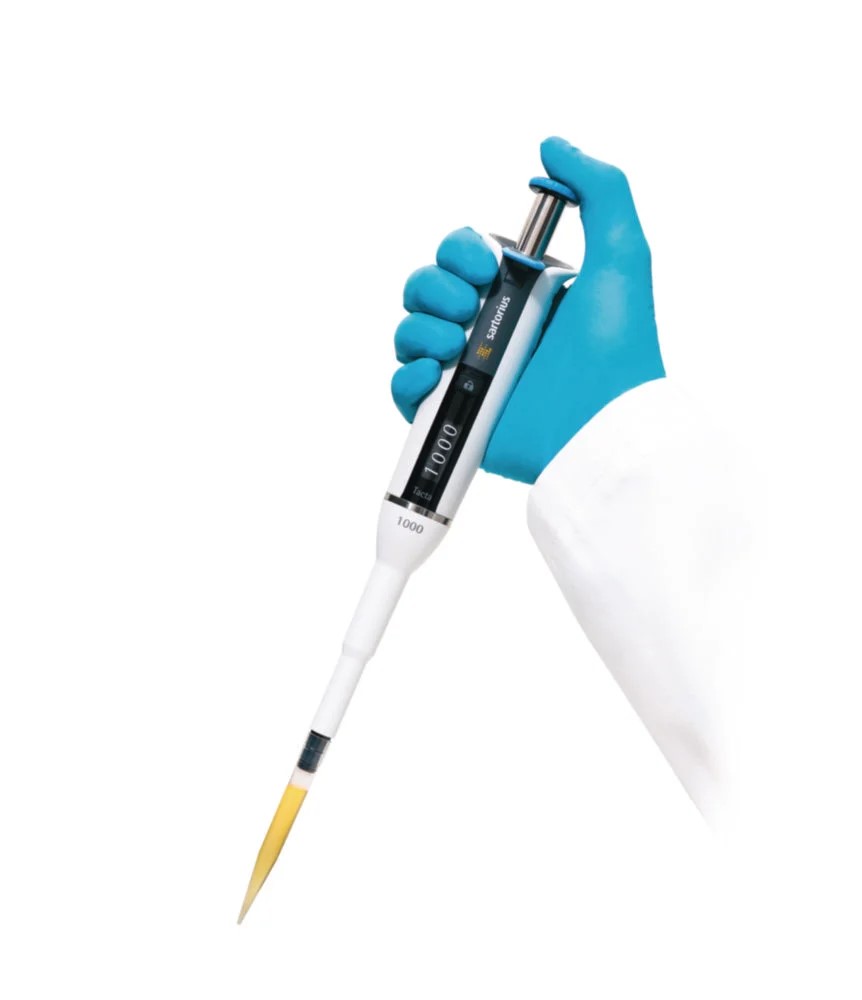 Pipette, Sartorius, Tacta, 1-channel, 0.1-3 µl