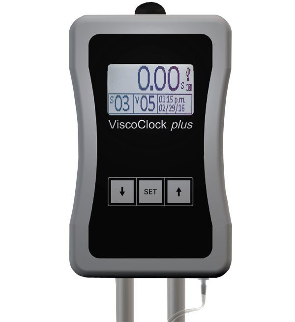 Timer for viscometers, SI Analytics ViscoClock plus, w. poser supply