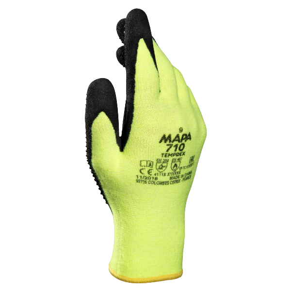 Heat-resistent gloves, MAPA TempDex 710, size 7, max. 125 °C