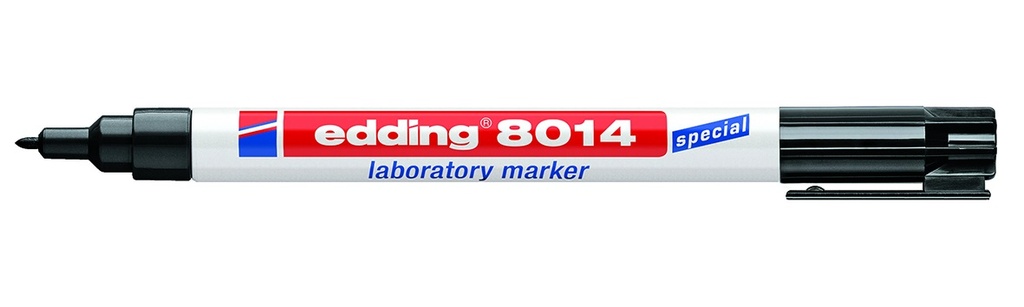 Laboratory marker, Edding 8015 black, 0.75 mm line