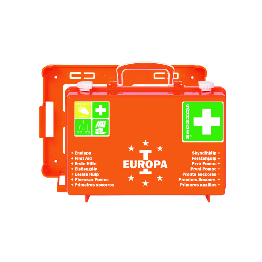 First aid case EUROPA I DIN 13157, W. Söhngen, 310x210x130 mm