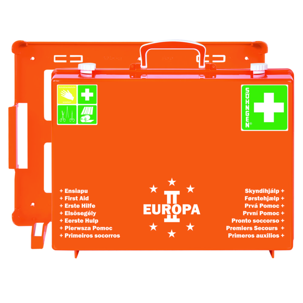 First aid case EUROPA II DIN 13169, W. Söhngen, 400x300x150 mm