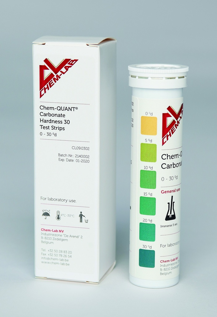 Chem-QUANT® Fluoride 100 0-10-25-50-100 mg/L pack
