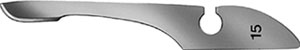 Scalpel blades unsterile No. 15