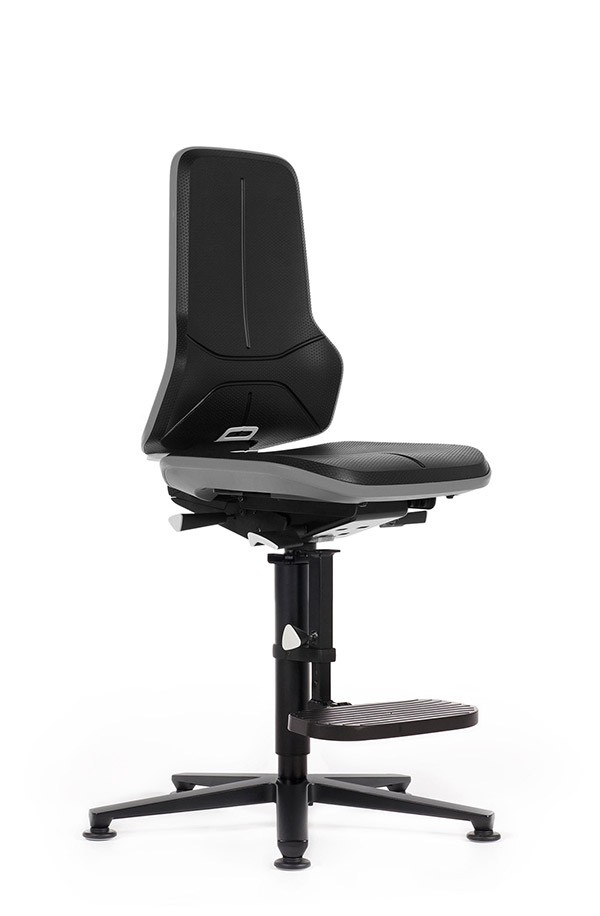 Laboratory chair Neon 3, Cool grey Integral foam 9