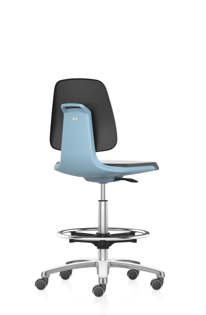 [6287741] Laboratory chair Labsit, Foot ring, Leatherette Ma