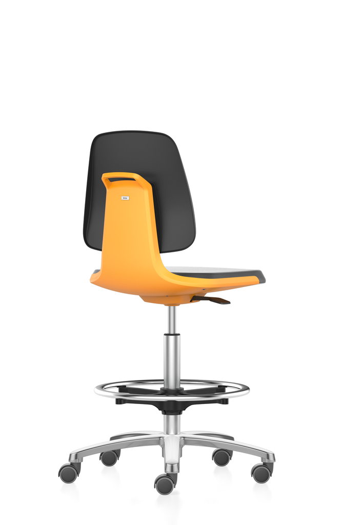 Laboratory chair Labsit, art. leather, 560-810 mm