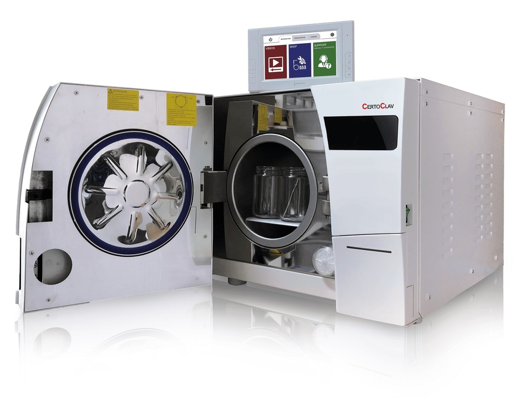 [6288411] CertoClav Vac Pro 22 tabletop Autoclave 22 Liter