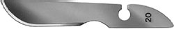 Scalpel blades unsterile No. 20