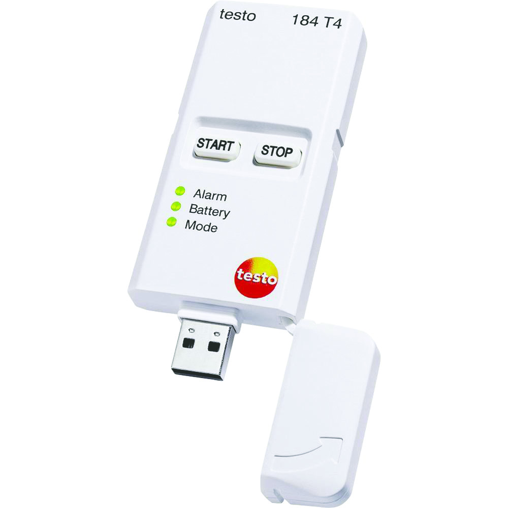 Temperature-data logger testo 184 T4 -80°C