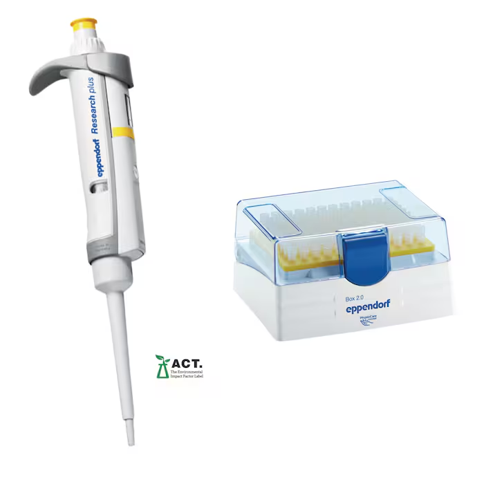 [6291703] Pipette, Eppendorf, Research® plus, 1 channel, 20 - 200 µL, (GLP)