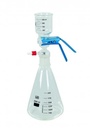 [6291851] Filtration apparatus, complete, LLG, glass w. funnel and bottle, 2000 mL / 300 mL