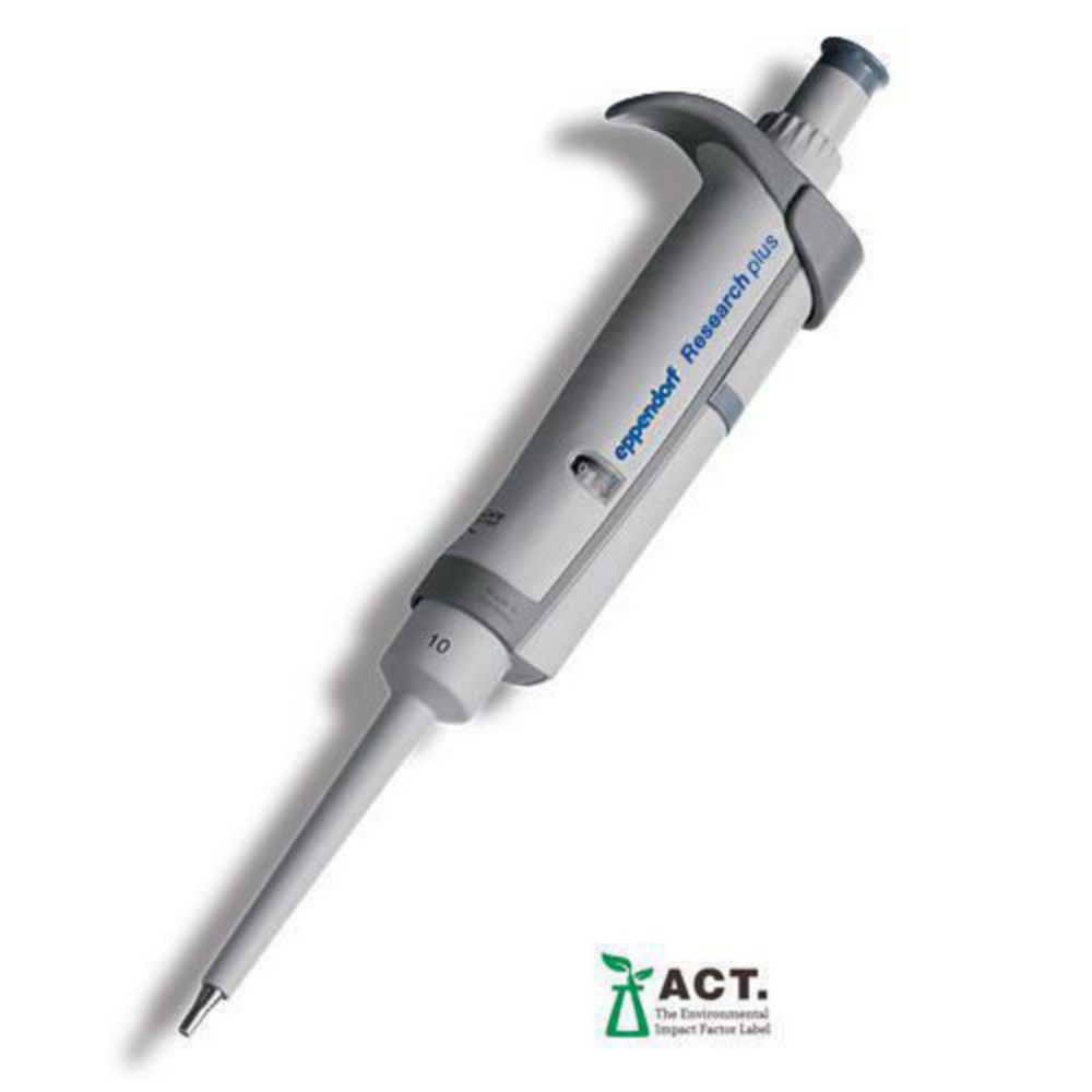 [6310668] Pipette, Eppendorf, Research® plus, 1 channel, 0,5 - 10 µL, (GLP)