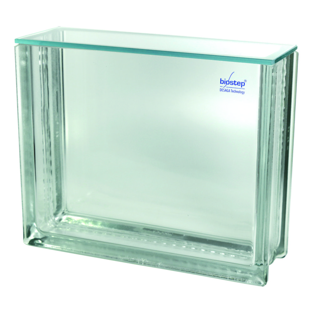 Separating chamber for TLC, Biostep, 200x200 mm, glass cover pane