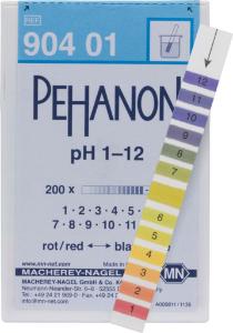 [1571746] pH indicator paper, Macherey-Nagel PEHANON, strips, pH 1 - 12, 200 pcs